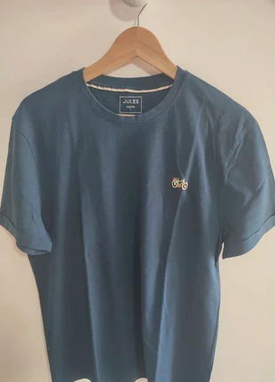T-shirt Jules – Bleu – Taille L – Motif vélo – Très bon état, marque: Jules, état: Très bon état, taille: L, 3,00 €, 3,85 € Protection acheteurs incluse