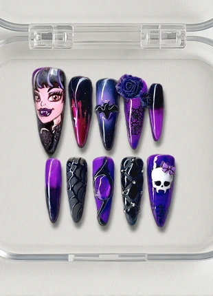 Elissabat Press-On Nails Monster high, marque: Monster High, état: Neuf avec étiquette, taille: Taille unique, 23,00 €, 24,85 € Protection acheteurs (Pro) incluse
