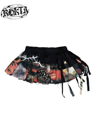 Collage Tribal Mini Skirt (1/1), marca: ROKTA, estado: Nuevo con etiquetas, tamaño: XS / 34 / 6, 55,00 €, 58,45 € Protección al comprador incluida