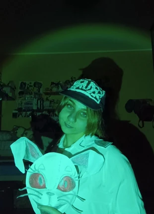 hat cosplay vanessa fnaf+vanny mask drawing, marca: Five Nights at Freddy's, estado: Muito bom, tamanho: Tamanho único, €3.00, €3.85 inclui Proteção do Comprador