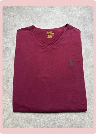 T-shirt manche longue Ralph Lauren bordeaux homme taille M, marke: Ralph Lauren, zustand: Sehr gut, größe: M, 28,00 €, 30,10 € inklusive Vinted-Käuferschutz