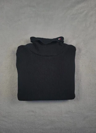 Pull Col Roulé Tommy Hilfiger Noir Taille XL Femme Logo Brodé Coton Très Bon État #161, marke: Tommy Hilfiger, zustand: Sehr gut, größe: XL / 42 / 14, 19,99 €, 21,69 € beinhaltet Vinted-Käuferschutz Pro