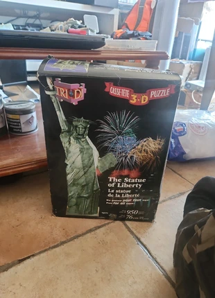 Puzzle 3D casse tete statue de la liberté, marca: triodi, estado: Satisfactorio, 3,00 €, 3,85 € Protección al comprador incluida