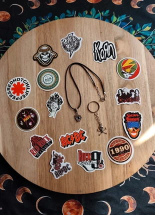 Bijoux et stickers punk rock, brand: Punk, condition: Very good, €6.99, €8.04 includes Buyer Protection Pro