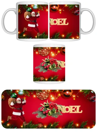 mug personnalisé noël, brand: Fait Main, condition: New without tags, €12.00, €13.30 includes Buyer Protection Pro