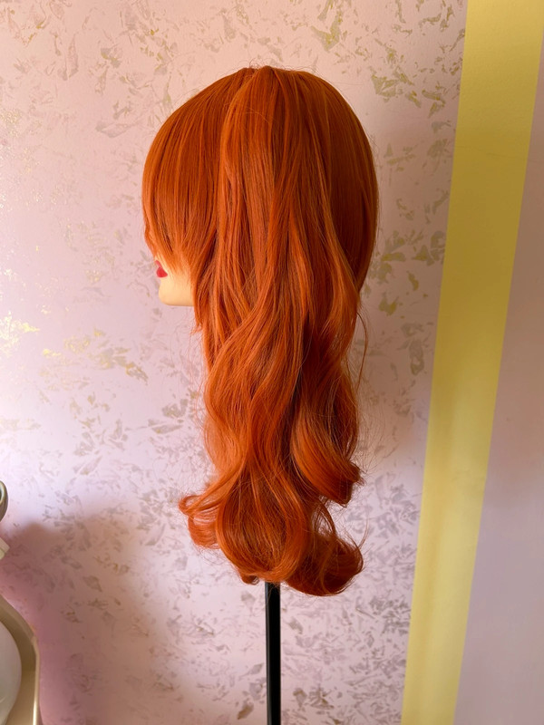 Rika Seto - D4DJ (Twintail Orange) Cosplay Wig 2