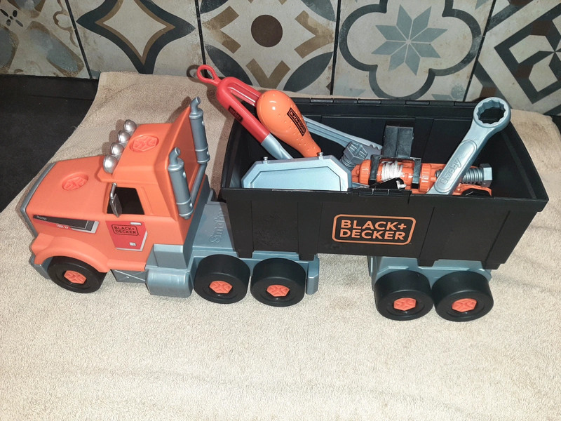 Smoby - Black & Decker - Camion Bricolo 2 en 1 -…