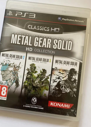 metal gear solid Hd collection ps3