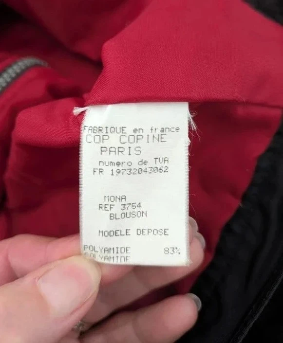 Veste courte zippé Vintage - Cop Copine - taille 2 (38/40) - photo numéro 6