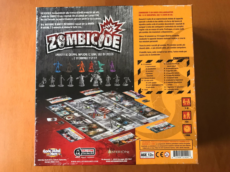 Zombicide - Gioco da tavolo in Italiano - Prima edizione - Asterion - 2012 3