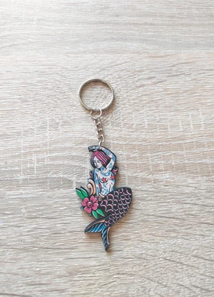 Porte clé sirène style rétro vintage pin up rockabilly style tatouage, marke: Old School, zustand: Neu, 8,00 €, 9,10 € beinhaltet Vinted-Käuferschutz Pro