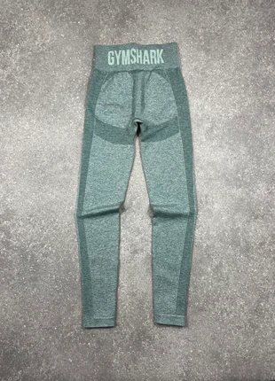 Gymshark Flex Leggings Womens Small Green High Waist Marled Ankle, merk: Gymshark, staat: Heel goed, maat: M / 38 / 10, € 19,90, € 21,60 inclusief Kopersbescherming