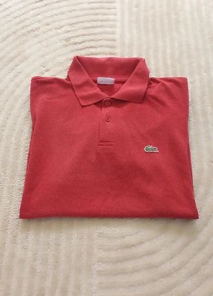 Polo Lacoste - rouge - taille 5/M, brand: Lacoste, condition: Good, size: M, €15.00, €16.45 includes Buyer Protection