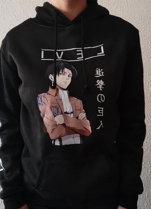 Sudadera Levi Ackerman, marca: EMO, estado: Nuevo sin etiquetas, tamaño: S, 8,50 €, 9,63 € Protección al comprador incluida