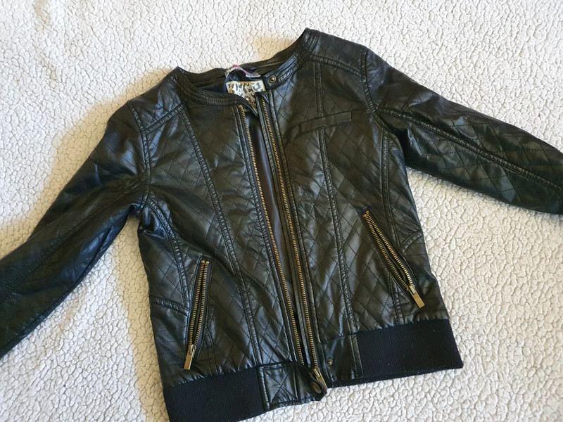 Blouson simili cuir orchestra fille 12 ans
