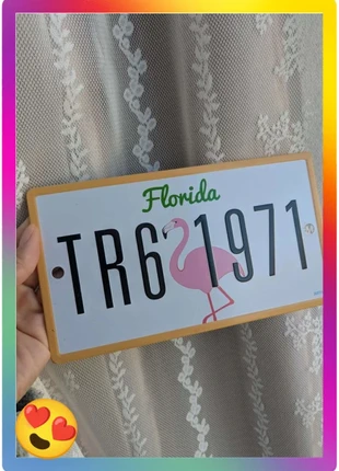 Plaque de décoration Florida, marque: sans marque, état: Très bon état, 10,00 €, 11,20 € Protection acheteurs incluse