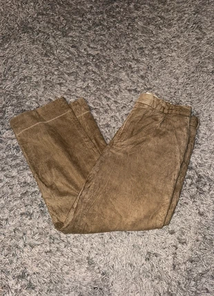 Pantalon En Velours Côtelé / Corduroy kaki coton cotelé coupe regular taille 44, merk: Vintage Dressing, staat: Heel goed, maat: W34 | FR 44, € 15,00, € 16,45 inclusief Kopersbescherming