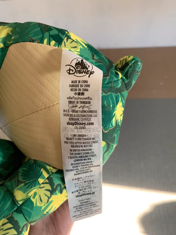 Disney Store Peluche Le Livre de la Jungle, Stitch Crashes Disney, 9 sur 12