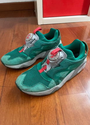 Puma trinomic disc femme verte hotsell