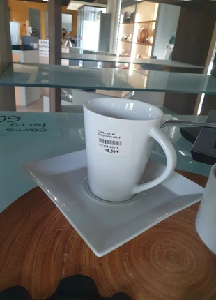 Juego taza plato café té bebida, marca: CafèNoir, estado: Nuevo con etiquetas, 15,00 €, 15,75 € Protección al comprador incluida