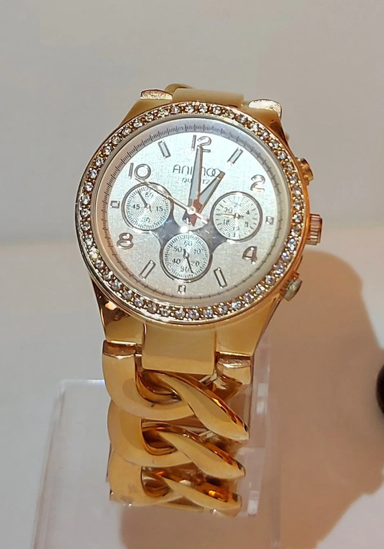 New Horloge Animoo Rose en Stones met nieuwe batterij Vinted