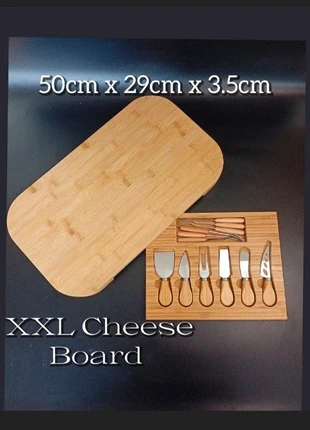 XL Bamboo Cheeseboard, condition: New without tags, £25.00, £26.95 includes Buyer Protection