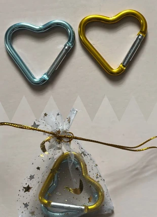 Heart carabiners (2), brand: Heart, condition: New without tags, £1.50, £2.28 includes Buyer Protection