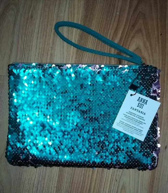 Colour Changing Designer Bag Clutch Purse sequin Anna Sui Vinted