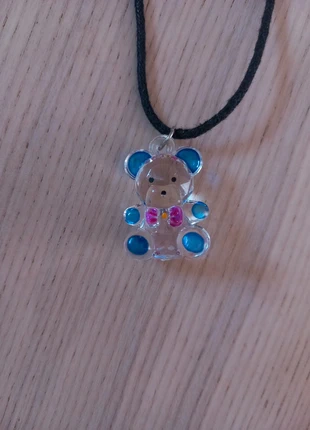 Pendentif et collier ours, brand: Inconnu, condition: Very good, €1.00, €1.75 includes Buyer Protection