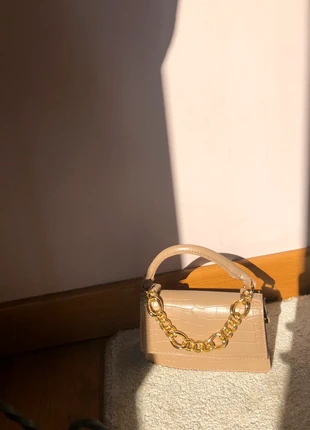 Petit sac beige mignon, marque: Vintage, état: Neuf avec étiquette, 3,00 €, 3,85 € Protection acheteurs incluse