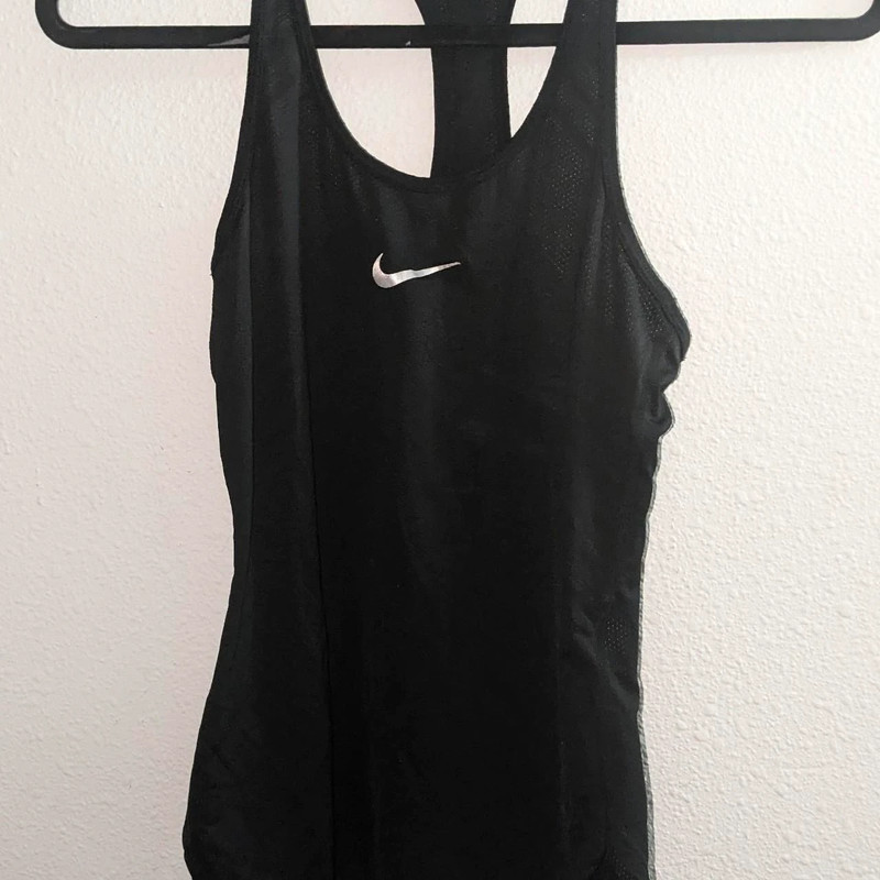 Nike women's black tank top size x small, Nike zonal cooling, dri- fit, racerback tank top, 3