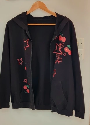 Gilet zippé  fin  à capuche  14 ans, brand: Romwe, condition: Good, size: XS / 34 / 6, €2.00, €2.80 includes Buyer Protection