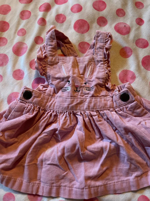 Adorable babygirl overall dress 2