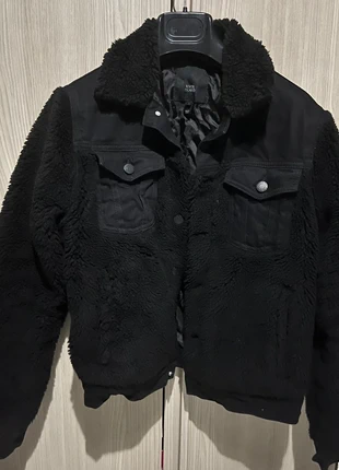 Giacca denim teddy - River Island, brand: River Island, condizioni: Nuovo senza cartellino, taglia: S, €12.00, €13.30 include la Protezione acquisti