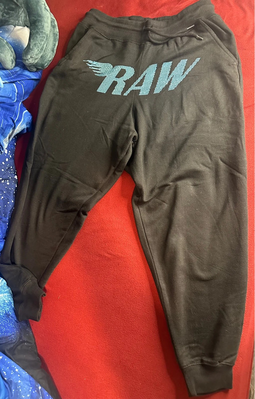 Men Raw joggers 1