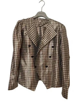 Blouse femme Vintage à carreaux à fil métallisé tg. 42, marke: Vintage, zustand: Sehr gut, größe: Sonstige, 20,00 €, 21,70 € inklusive Vinted-Käuferschutz