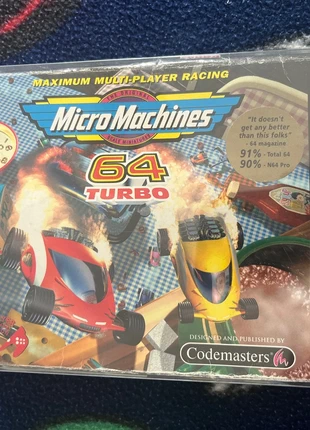Micro Machines Nintendo 64 Game, condition: Good, £40.00, £42.70 includes Buyer Protection