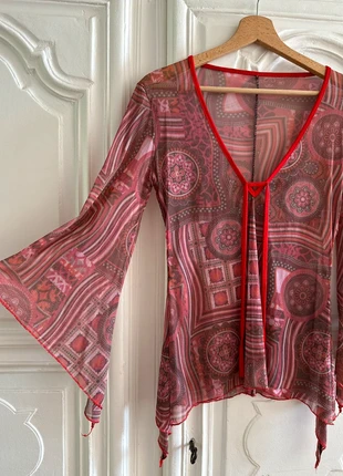 Sheer vintage blouse, marca: Vintage Dressing, estado: Bueno, tamaño: S / 36 / 8, 12,00 €, 13,30 € Protección al comprador incluida