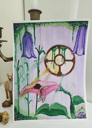 Fairy sleeping Illustration, brand: Handmade, condizioni: Nuovo senza cartellino, €5.00, €5.95 include la Protezione acquisti