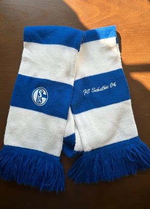 Schalke Schal blau-weiß, merk: FC Schalke 04, staat: Heel goed, € 7,00, € 8,05 inclusief Kopersbescherming
