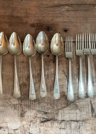 Bestek, alpacca, niet verzilverd, merk: SOLA, staat: Veelgebruikt, € 7,00, € 8,05 inclusief Kopersbescherming