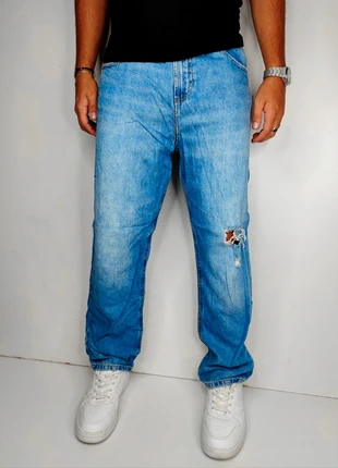 Jean bleu droit baggy skater conpibel T.46, marque: Conbipel, état: Très bon état, taille: XL, 12,00 €, 13,30 € Protection acheteurs (Pro) incluse