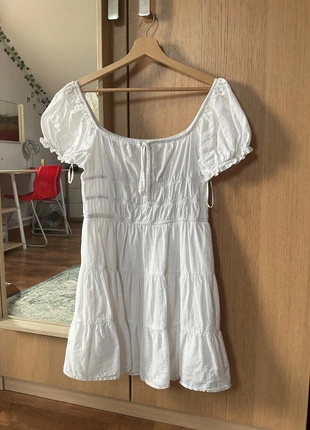 Robe blanche courte, merk: Shein, staat: Heel goed, maat: M / 38 / 10, € 5,00, € 5,95 inclusief Kopersbescherming