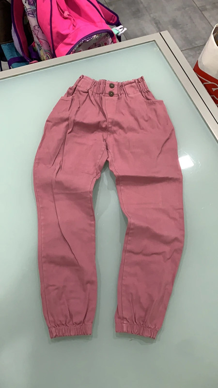 Pantaloni bambina tg 10 anni Made in Italy