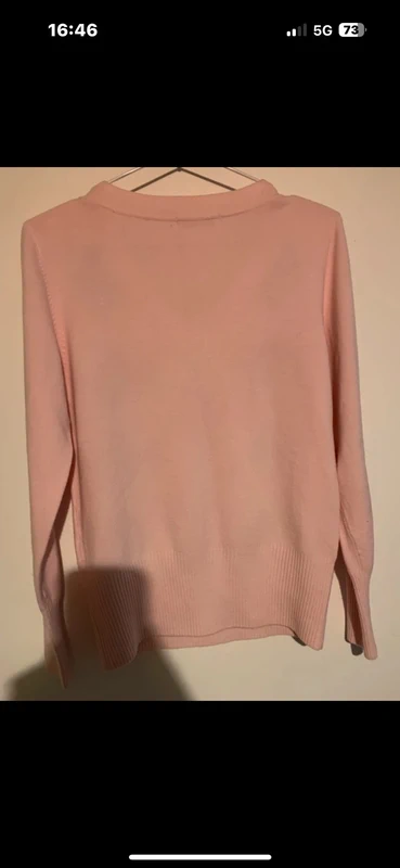 Pull rose à losanges New Sensation T M - photo numéro 6
