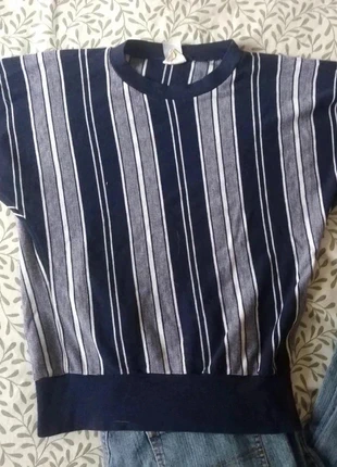 Petit pull à rayures Courtelle vintage fin 80, marca: Courtelle, estado: Muy bueno, tamaño: M / 38 / 10, 5,00 €, 5,95 € Protección al comprador incluida