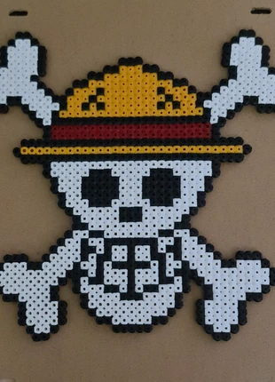 Decoracion nevera One Piece, marque: hama beads, état: Neuf sans étiquette, 5,00 €, 5,95 € Protection acheteurs incluse