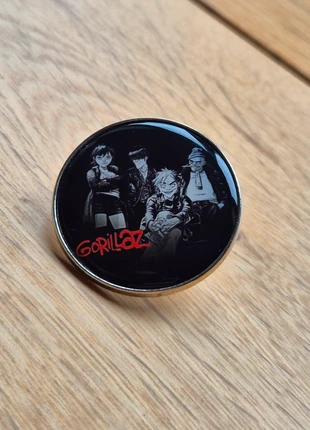 Gorillaz Gangster style Pin Badge, condition: New without tags, £3.00, £3.85 includes Buyer Protection
