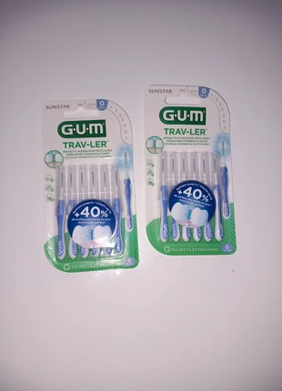 Lot Brossettes dentaires, marque: GUM, état: Neuf avec étiquette, 2,50 €, 3,33 € Protection acheteurs incluse