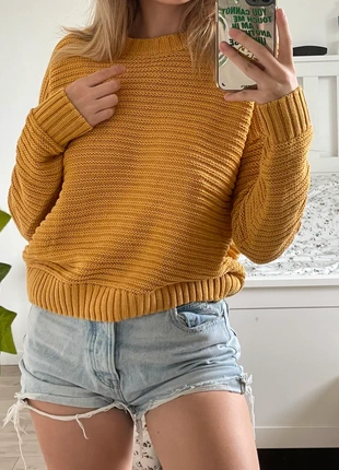 Pull moutarde, marca: Aesthetic, estado: Muito bom, tamanho: XS / 34 / 6, €8.00, €9.10 inclui Proteção do Comprador